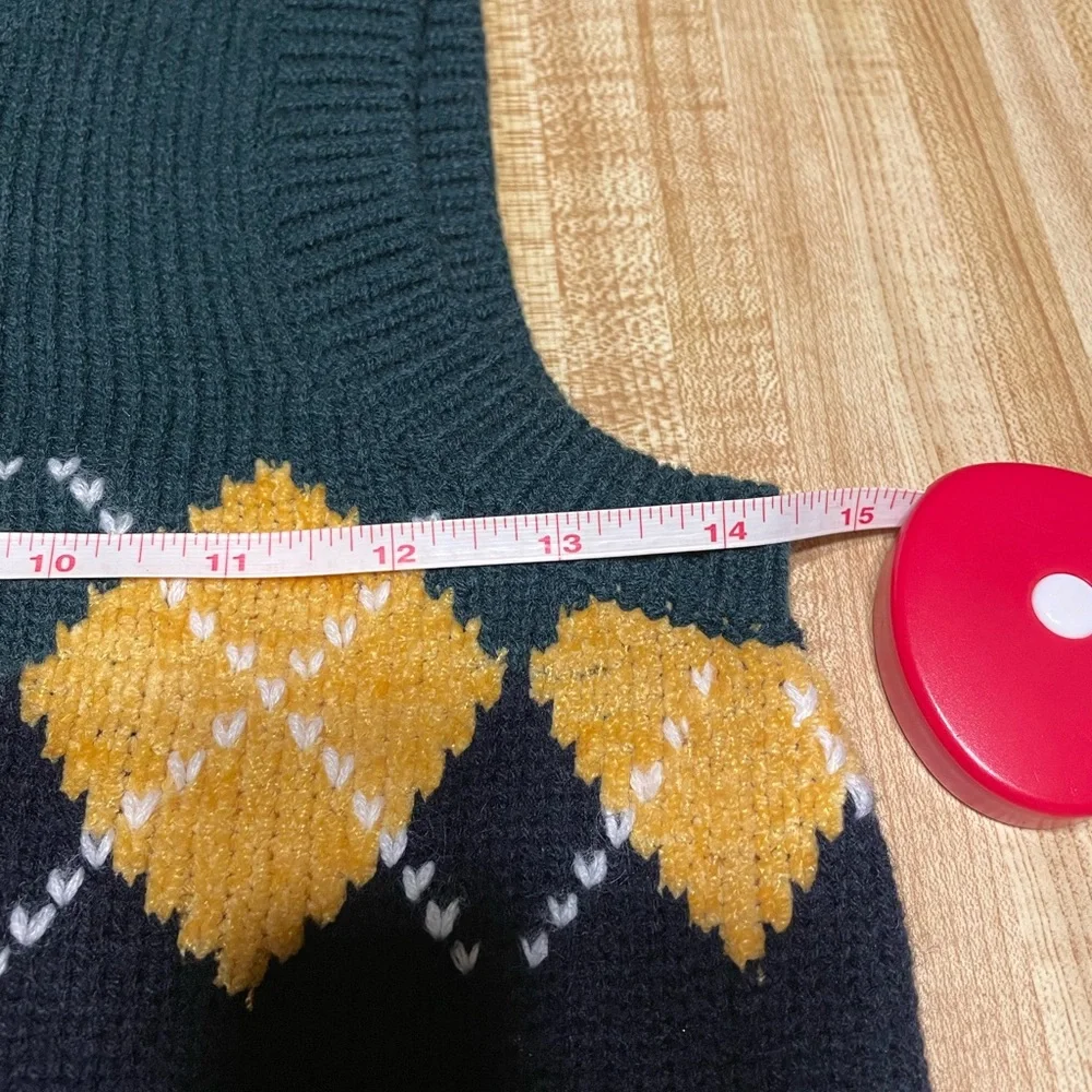 The Children’s Place Green Argyle Sweater Vest